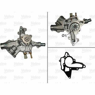Pompe à Eau VALEO 506838 - Pour Circuit De Refroidissement Moteur