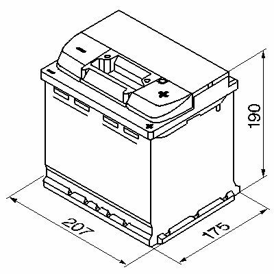 BOSCH S4 0 092 S40 020 Batterie de Démarrage pas cher Distriauto