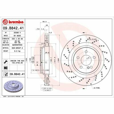 BREMBO COATED DISC LINE