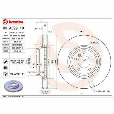 BREMBO COATED DISC LINE