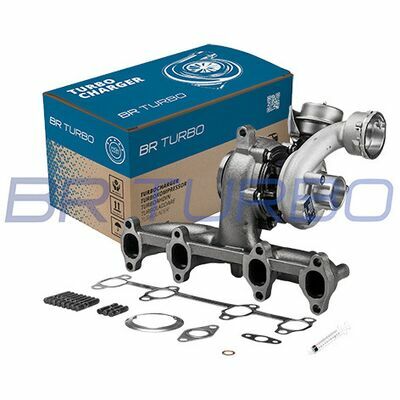 NEW BR TURBO TURBOCHARGER WITH GASKET KIT