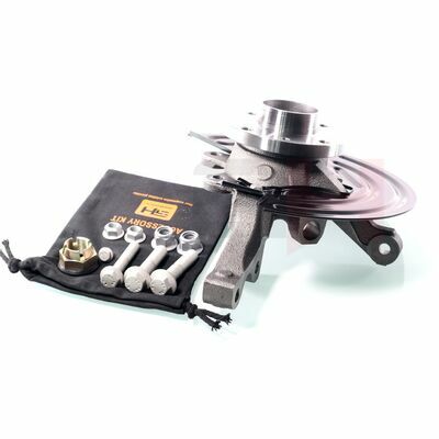 Fusée d'essieu complète