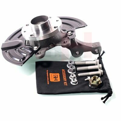 Fusée d'essieu complète