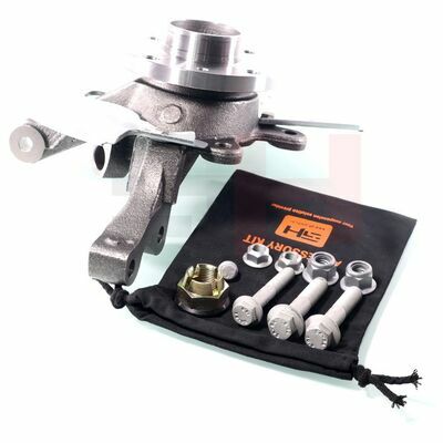 Fusée d'essieu complète