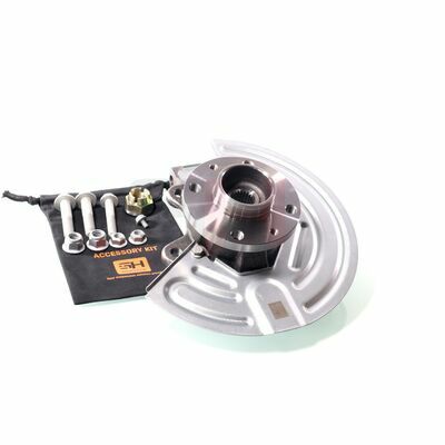 Fusée d'essieu complète