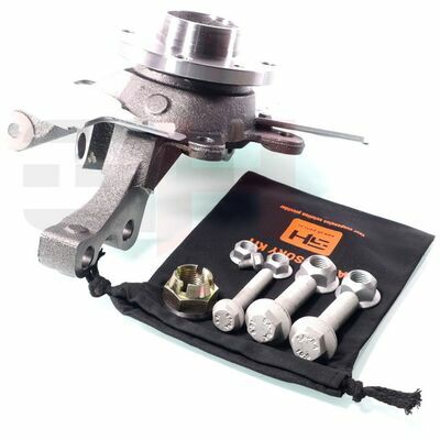 Fusée d'essieu complète