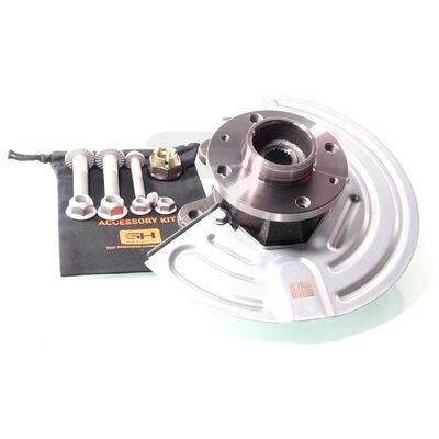 Fusée d'essieu complète