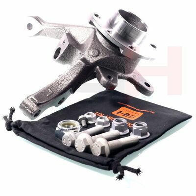 Fusée d'essieu complète