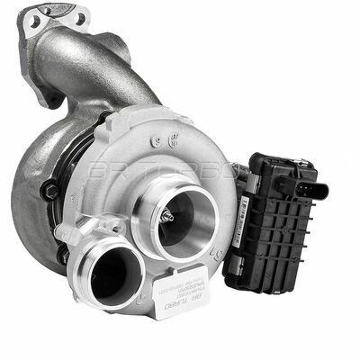 NEW BR TURBO TURBOCHARGER WITH MOUNTING KIT
