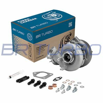 NEW BR TURBO TURBOCHARGER WITH MOUNTING KIT