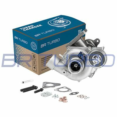 NEW BR TURBO TURBOCHARGER WITH MOUNTING KIT