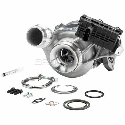 NEW BR TURBO TURBOCHARGER WITH MOUNTING KIT