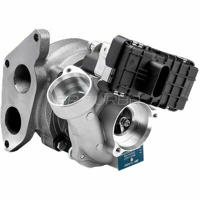NEW BR TURBO TURBOCHARGER WITH MOUNTING KIT