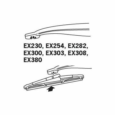 TRICO EXACT FIT REAR