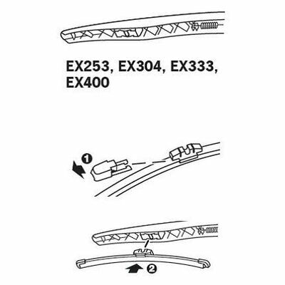 TRICO EXACT FIT REAR