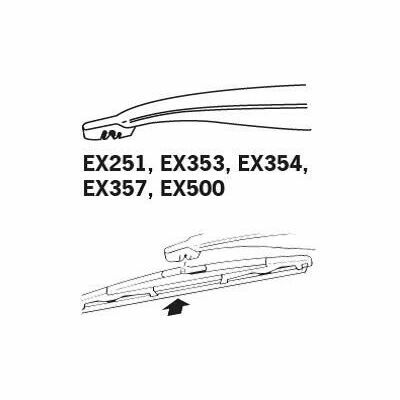 TRICO EXACT FIT REAR