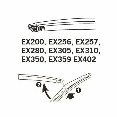 TRICO EXACT FIT REAR