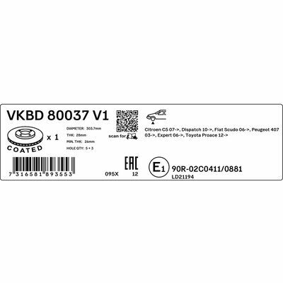 VKBD 80037 V1