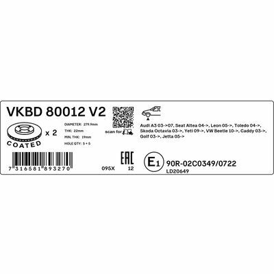 VKBD 80012 V2