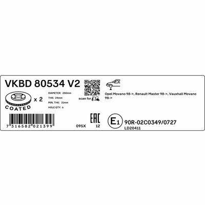 VKBD 80534 V2