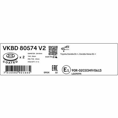 VKBD 80574 V2