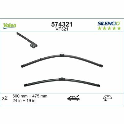 SILENCIO FLAT BLADE SET