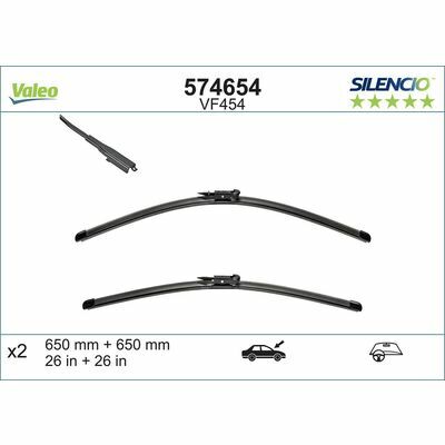 SILENCIO FLAT BLADE SET