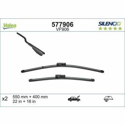 SILENCIO FLAT BLADE SET
