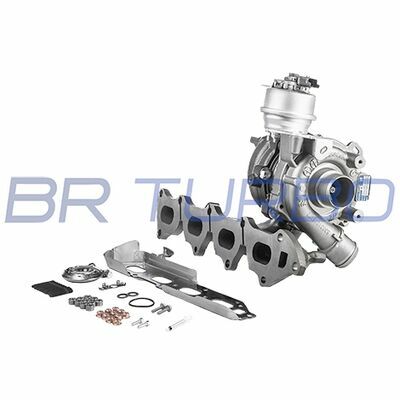 REMANUFACTURED TURBOCHARGER WITH MOUNTING KIT