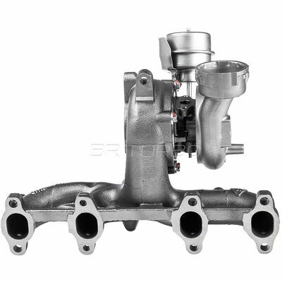 REMANUFACTURED TURBOCHARGER WITH MOUNTING KIT