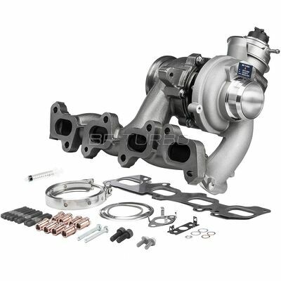 NEW BR TURBO TURBOCHARGER WITH MOUNTING KIT