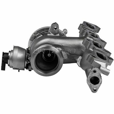 NEW BR TURBO TURBOCHARGER WITH MOUNTING KIT