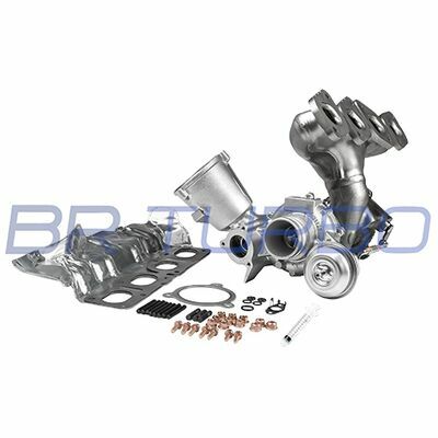 REMANUFACTURED TURBOCHARGER WITH MOUNTING KIT