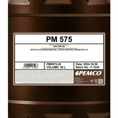 Pemco 575 75W-140
