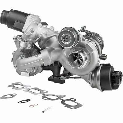 NEW BR TURBO TURBOCHARGER WITH GASKET KIT