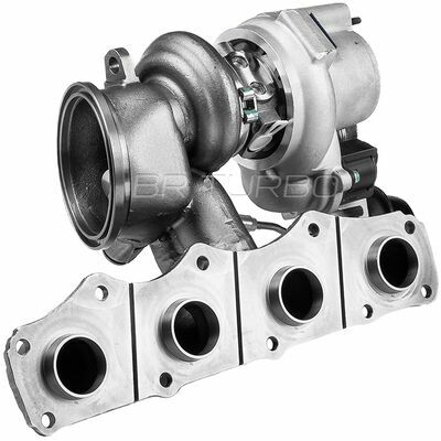 NEW BR TURBO TURBOCHARGER WITH MOUNTING KIT