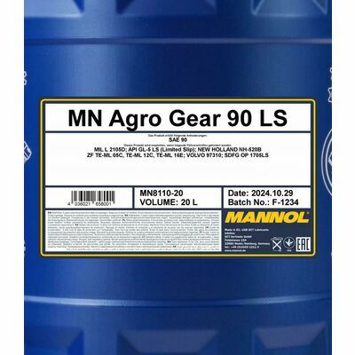Mannol 8110 Agro Gear 90 LS
