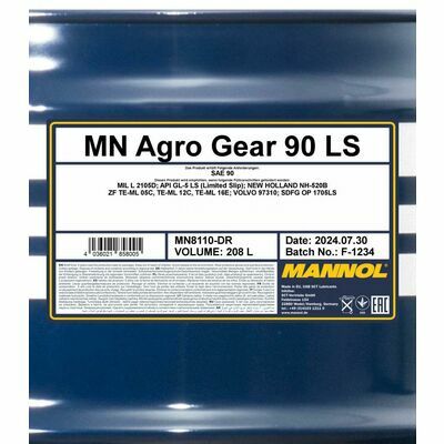 Mannol 8110 Agro Gear 90 LS