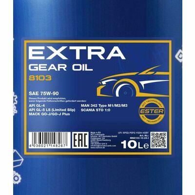 Mannol Extra Getriebeoel 75W-90 GL-5