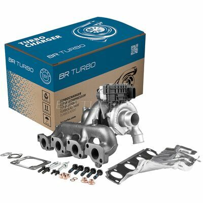 REMANUFACTURED TURBOCHARGER WITH MOUNTING KIT
