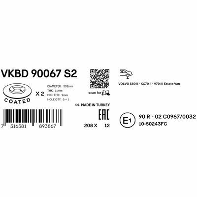 VKBD 90067 S2