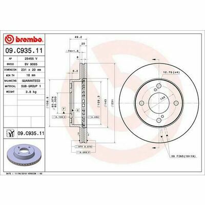 COATED DISC LINE