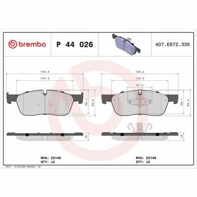 BREMBO XTRA LINE