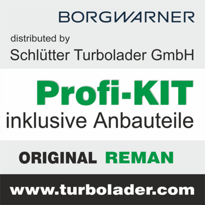 END of LIFE PROFIKIT - Borg Warner REMAN TURBO