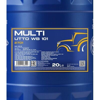 MANNOL 2701 Multi UTTO WB 101 10W-30