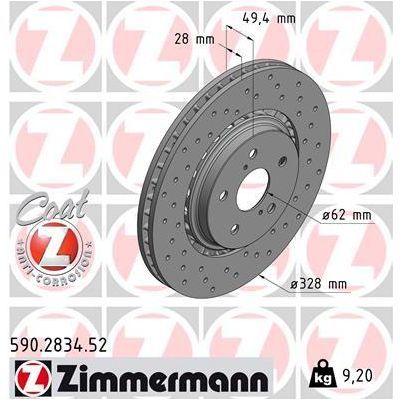 DISQUE DE FREIN SPORT Z