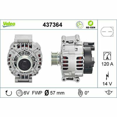 VALEO RE-GEN ECHANGE STANDARD