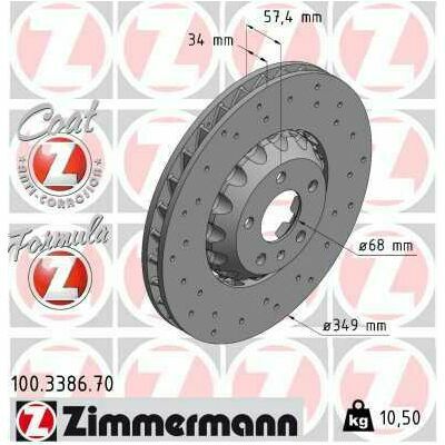 FORMULA Z DISQUE DE FREIN