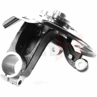 Fusée d'essieu complète