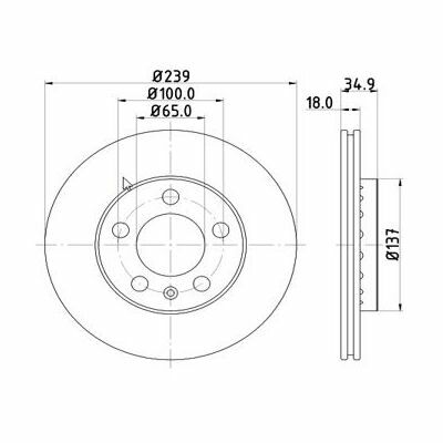 DISC FRANA FATA STG/DR